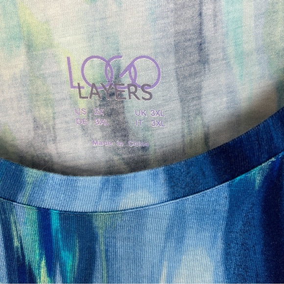 Logo by Lori Goldstien Jersey Tank Size 2X - Picture 2 of 8